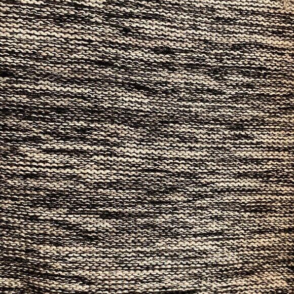 Heathered grey open cardigan 3/4 sleeve(silk blend)- Size large - Picture 2 of 6